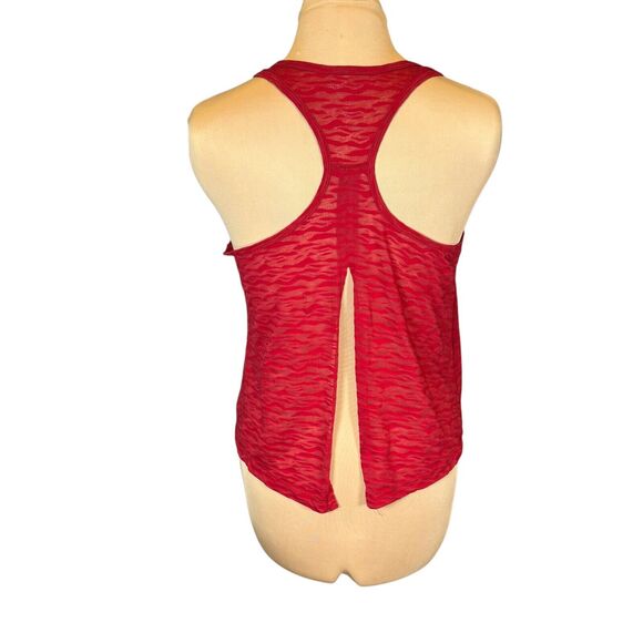 Alabama Crimson Tide Colosseum Open Back Tank Size Small Racerback Burn Out - Picture 3 of 5